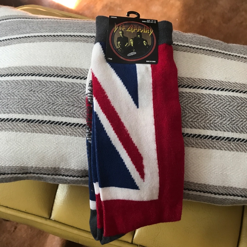 Def Leppard Union Jack Socks